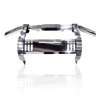 سيارة جديدة سهلة الأمامية من الفولاذ المقاوم للصدأ الجهاز المضاد الأمامي بُول بار مع مصابيح LED لـ toyota هيلوكس فيغو ريفو روكو نيسان NP300 نافارا إيسوزو ميتسوبيشي فولكسفاغن فورد F150 رابتور رينجر