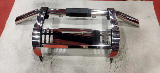 سيارة جديدة سهلة الأمامية من الفولاذ المقاوم للصدأ الجهاز المضاد الأمامي بُول بار مع مصابيح LED لـ toyota هيلوكس فيغو ريفو روكو نيسان NP300 نافارا إيسوزو ميتسوبيشي فولكسفاغن فورد F150 رابتور رينجر