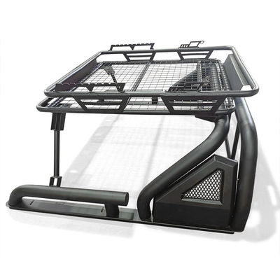 4x4 Auto Par Steel Power Coating Pickup Sports Roll Bar مع صندوق أمتعة لتويوتا هيلوكس