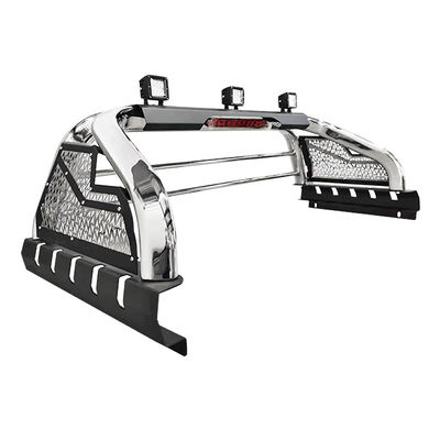 اكسسوارات سيارة رياضية مخصصة من الفولاذ المقاوم للصدأ للطرق الوعرة مع أضواء LED لـ Hilux Revo