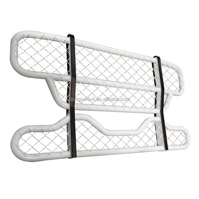 304 الفولاذ المقاوم للصدأ أنابيب مستديرة مزدوجة الطيف الأمامي حراسة الغزلان مع أبعاد قابلة للتخصيص للشاحنات فولفو