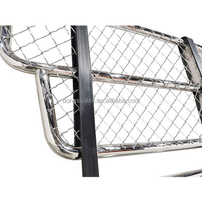 حراسة الغزلان للشاحنة من الفولاذ المقاوم للصدأ 304 بأسلوب أوروبي مع سهولة التثبيت لشركة سكانيا فولفو بنز مان