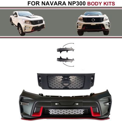 ABS البلاستيك الجبهة الوفير الحرس الجسم أطقم ل Navara NP300 الترقية إلى مجموعات الجسم نيسمو