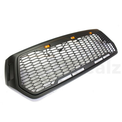 TRD شوايات السيارات المخصصة الأمامية ، ABS مات أسود 4X4 Front Grill الحجم القياسي