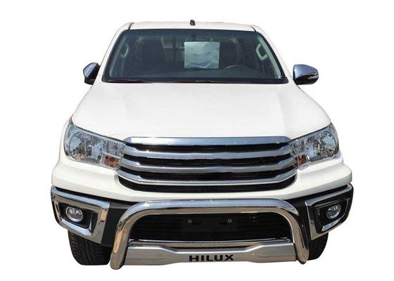201 الفولاذ المقاوم للصدأ مخصص بول البارات 4X4 ، بار بول بول لتويوتا هايلكس ريفو