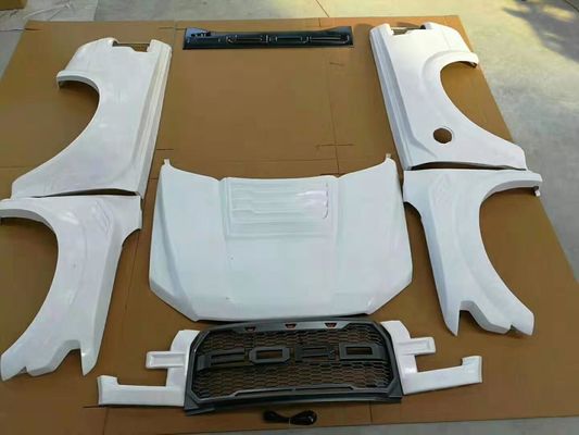 مجموعات الجسم الأمامي الوفير الحرس الألياف الزجاجية متعددة الألوان لفورد F150 2015-2017