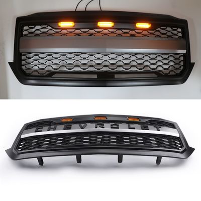 شيفروليه سيلفرادو مشاوي مخصصة للشاحنات ، 4X4 Front Grill Top Grade