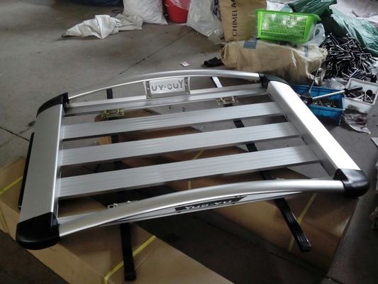 Dongsui Car Roof Rack الألومنيوم الفضة نمط القضبان 100 ٪ اختبارها للغاية التحمل