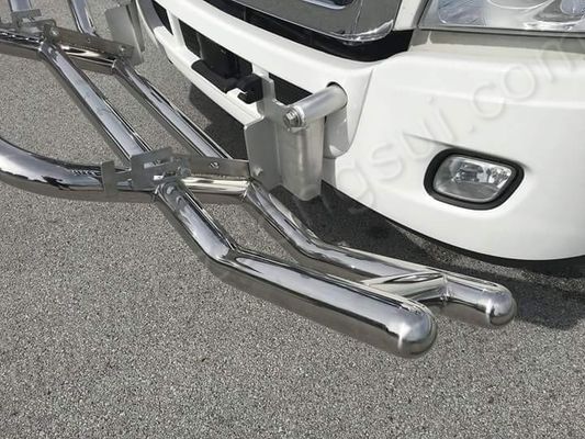 نصف شاحنة فولفو Vnl Grille Deer Guard Bumper 3mm Tubes