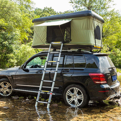 لون الشعار المخصص 4x4 4wd Pickup Suv Auto Hard Shell Car Roof Tent