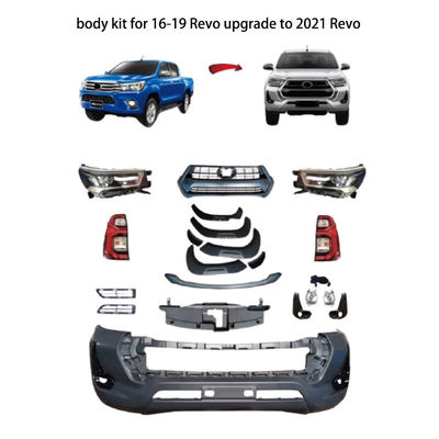 Hilux Revo 2016 الترقية إلى 2021 Revo ABS Plastic Body Kit