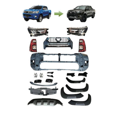 مصنع OEM بالجملة لتويوتا هيلوكس ريفو تحديث Rocco 2021 Car Front Bumper Grille
