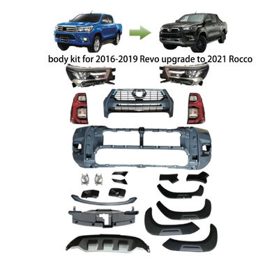 مصنع OEM بالجملة لتويوتا هيلوكس ريفو تحديث Rocco 2021 Car Front Bumper Grille