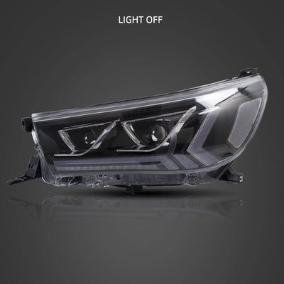 مصباح LED أمامي متحول متين مع لمبة إضاءة هالوجين