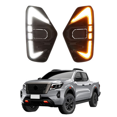 ضوء أمامي للجري النهاري للضوء الخلفي DRL لون مزدوج نيسان Np300