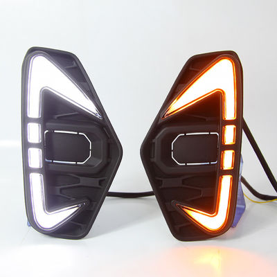 ضوء أمامي للجري النهاري للضوء الخلفي DRL لون مزدوج نيسان Np300