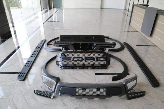فورد F150 سيارة المصد الأمامي الخلفي مصبغة تجميل واسعة تحويل Bodykit