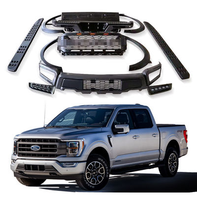 فورد F150 سيارة المصد الأمامي الخلفي مصبغة تجميل واسعة تحويل Bodykit