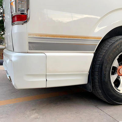 ABS البلاستيك جسم السيارة كيت تجميل الوجه المصد الأمامي الخلفي مصبغة Hiace 2018+