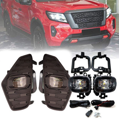 نافارا نيسان NP300 المصباح الذيل المصباح LED ضوء النهار الجري DRL مصباح الضباب