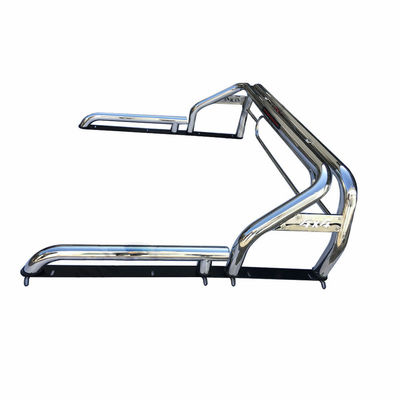 NP300 D40 D22 نافارا رول بار 4x4 ستانلس ستيل مضاد للرياضة