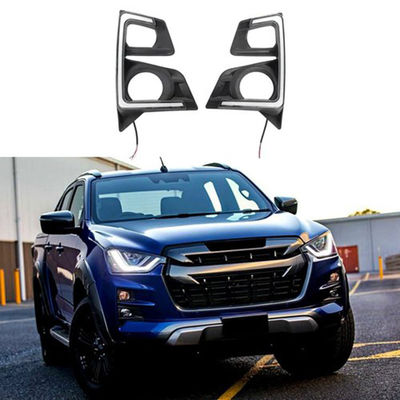 ضوء قيادة السيارة باللونين الأصفر والأبيض ISO9001 لـ Isuzu Dmax 2021