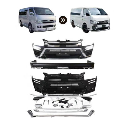 OEM الشركة المصنعة بالجملة طقم جسم السيارة المصد الخلفي الأمامي تحويل مجموعة Wildbody لتويوتا هايس 2010