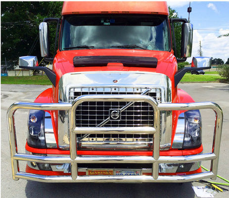 OEM بالجملة 304 الفولاذ المقاوم للصدأ Deer Guard لشاحنة Peterbilt Kenworth T660 International Prostar  Vnl Semi Truck