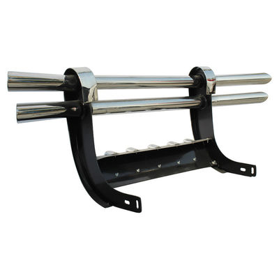 حاجز أمامي جديد وفعال للسيارة من الفولاذ مع أضواء LED لسيارات هايس وفورد وجيب وميتسوشي ولاند كروزر 200 وتويوتا ونيسان وفورد وجيب وتويوتا هايلكس F150 وإيسوزو هايس وميتسوبيشي وجيب وجي إم سي وجريت وول وفولكس فاجن