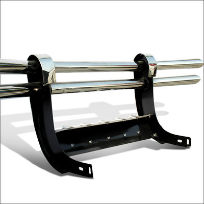 حاجز أمامي جديد وفعال للسيارة من الفولاذ مع أضواء LED لسيارات هايس وفورد وجيب وميتسوشي ولاند كروزر 200 وتويوتا ونيسان وفورد وجيب وتويوتا هايلكس F150 وإيسوزو هايس وميتسوبيشي وجيب وجي إم سي وجريت وول وفولكس فاجن